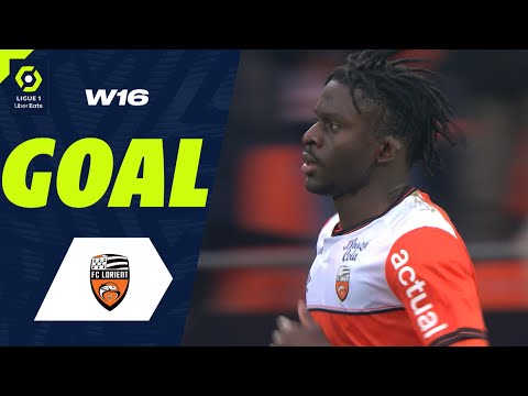 Goal Cheikh Ahmadou Bamba Mbacke DIENG (53' - FCL) FC LORIENT - RC STRASBOURG ALSACE (1-2) 23/24