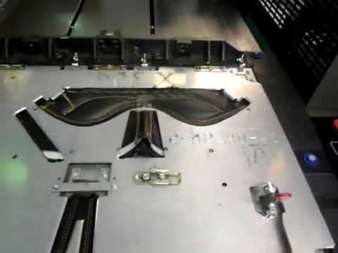 5035 Fur lined safety shoe stitched with orisol methodology and sewing machines