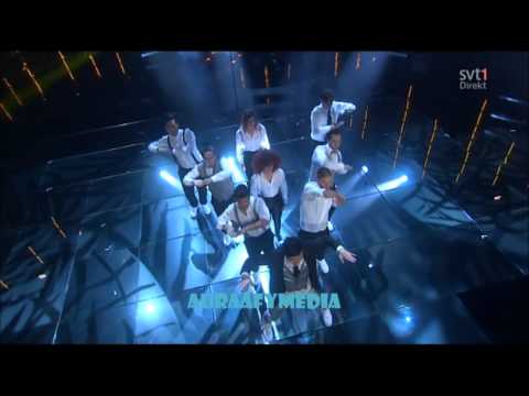 Eric Saade Medley - Melodifestivalen 2012 Final