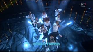 Eric Saade Medley - Melodifestivalen 2012 Final