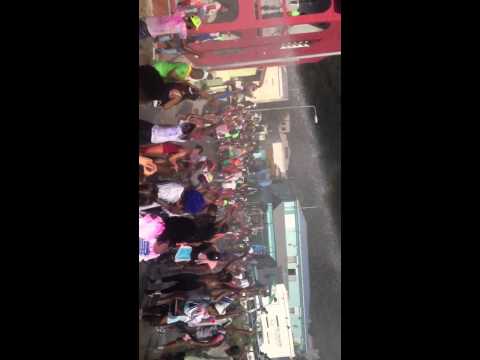 SXM Jouvert 2014 red eye crew & Asa Bantan part 1