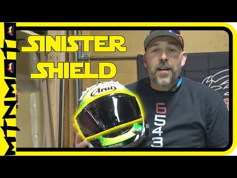 HOW TO INSTALL A VISOR ON AN ARAI CORSAIR-X!!