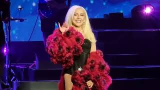 Christina Aguilera - Fighter + Beautiful - LIVE @ Voltaire at The Venetian March 1st 2024
