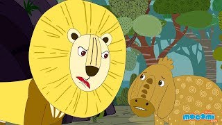 Panchatantra Stories in Hindi - Lion’s Bad Breath Story in Hindi | Moral Stories by Mocomi Kids