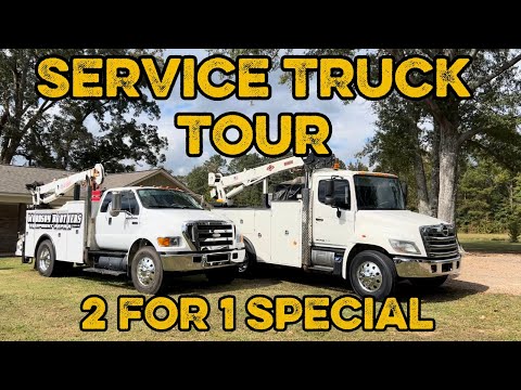 Service truck tour of the Woodson Brothers fleet. 