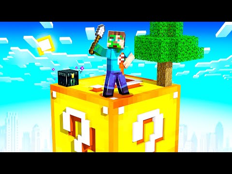 Minecraft But You Only Get One Lucky Block...