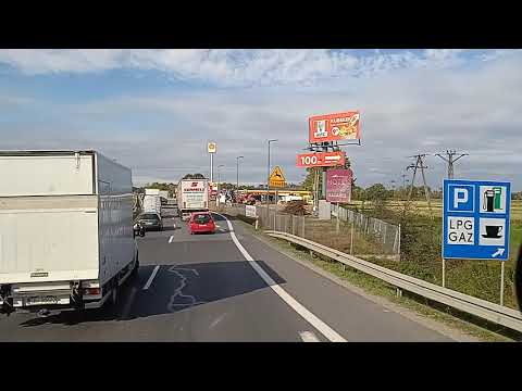 Oczami kierowcy Tira S1 trasa Żywiec-Tychy