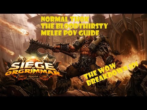 Normal Thok the Bloodthirsty Melee PoV Guide