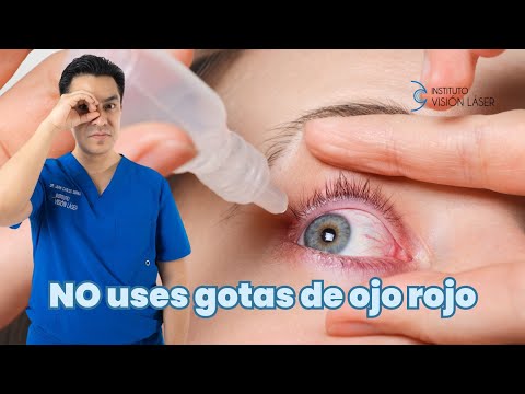 Be careful with red eye drops! 🚫👁️