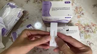 How to use Rapid Test Realy - Novel Coronavirus (SARS-Cov-2) Antigen Rapid Test Device (saliva)