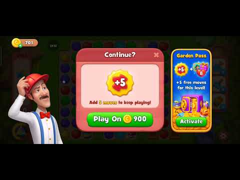 Garden Scapes Level 2461 Completed/ Mobile Game ASMR 