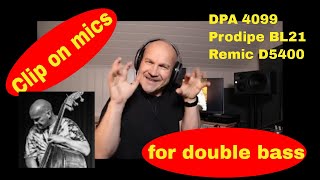 Video thumbnail for Clip on mics for double bass by Frode Berg