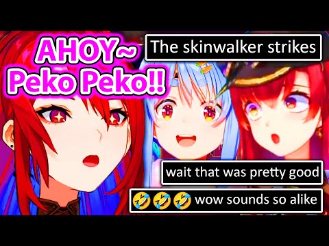 Liz Caught Everyone Off Guard With Her Perfect Pekora and Marine Impression 【Hololive EN】 Liz Caught Everyone Off Guard With Her Perfect Pekora and Marine Impression 【Hololive EN】