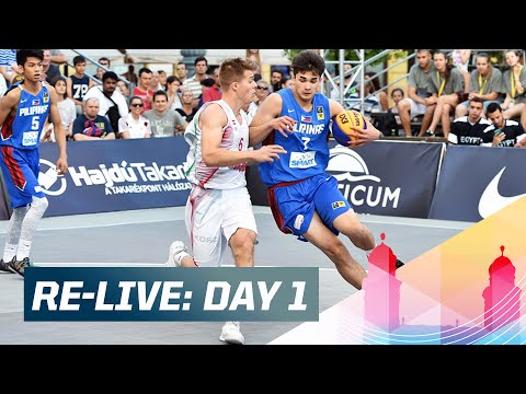 Re-Live: Day 1 - 2015 FIBA 3x3 U18 World Championships | 3x3 Basketball