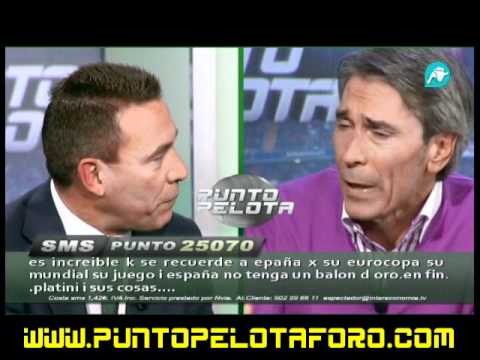 Paco Buyo da una lección de fútbol a Lobo  Carrasco