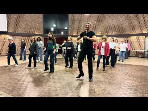BOOT STOMP BOOGIE 🤠 | Choreographed by Jo Kinser 👈 | Line Dance Demo with Colin Ghys & Students