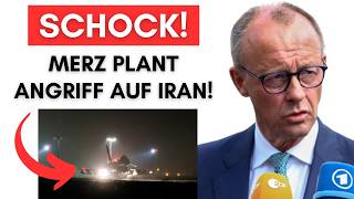 Merz bereitet Angriff auf Iran vor + Iran lehnt Waffenstillstand an + Drohnen treffen Zypern!