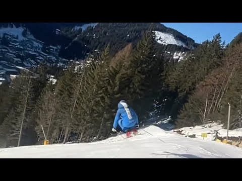 Schumacher Streif in Madonna di Campiglio, top with Nicolò Colombi 👍⛷❄️