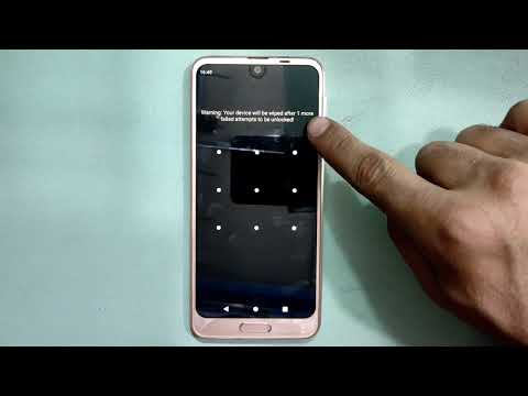 Sharp Aquos R2 Hard Reset 706SH SoftBank Pattern Lock Remove