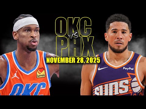 Oklahoma City Thunder vs Phoenix Suns Full Game Highlights - November 28, 2025 | NBA Season