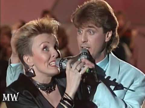 1987,UNG OCH EVIG, PAUL SAHLIN, ANNE KHILSTRÖM, MELODIFESTIVALEN 1987, SVT