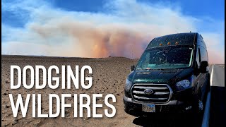 Avoiding Wildfires in Washington | Van Life Travel Update and Fundraiser