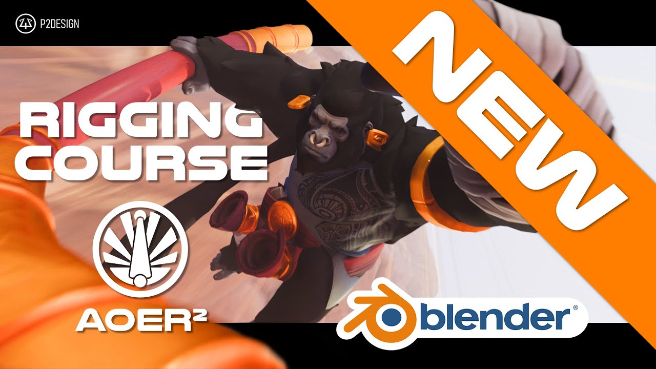 The art of effective rigging 2 in Blender - Course's presentation video