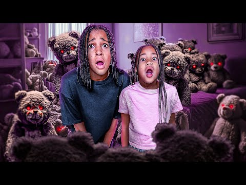 Cali's TEDDY BEAR is HAUNTING HER 🧸