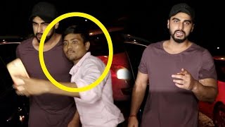 Arjun Kapoor LASHES OUT At Media Reporter For Insulting His Fan