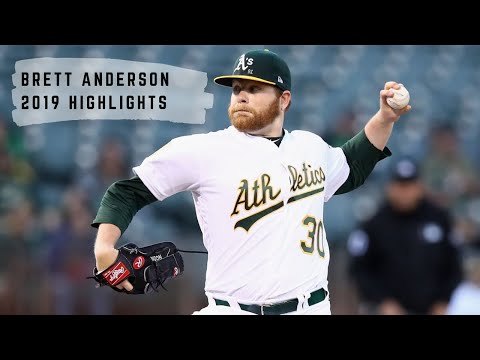Brett Anderson 2019 Highlights｜Oakland Athletics
