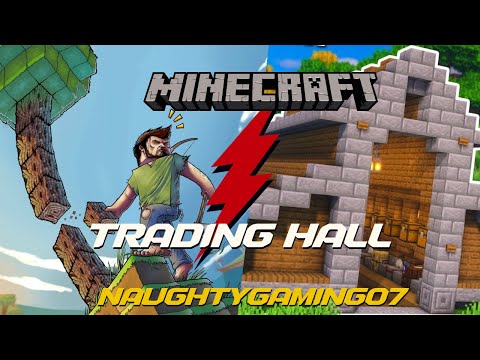 Ultimate Villager Trading Hall Build Tutorial!! #minecraft