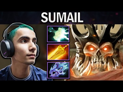 SUMAIL WRAITH KING WITH ATTACK SPEED BUILD - DOTA 2 7.28 GAMEPLAY