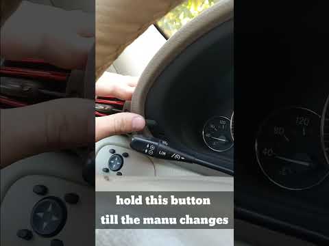 Mercedes W203 service reset