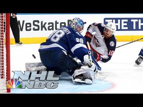 NHL Stanley Cup First Round: Blue Jackets vs. Lightning | Game 2 EXTENDED HIGHLIGHTS | NBC Sports