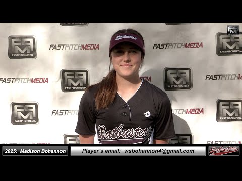 2025 Madison Bohannon 4.0 GPA - Athletic Shortstop & Outfield Softball Skills Video Batbusters Cox
