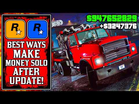 THIS PRINTS FAST MONEY! BEST WAYS To Make Millions SOLO After UPDATE in GTA Online (GTA5 Fast Money)