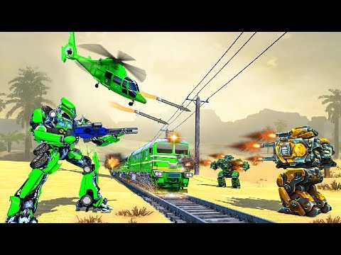 Grand Train Robot Transformation - Android Gameplay