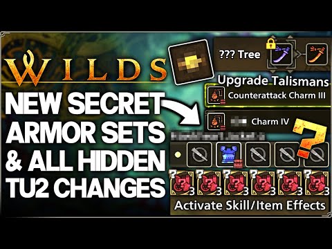 Monster Hunter Wilds - Title Update 2 Secret Armor Unlocks, MORE New Weapons, Skill Upgrades & More!