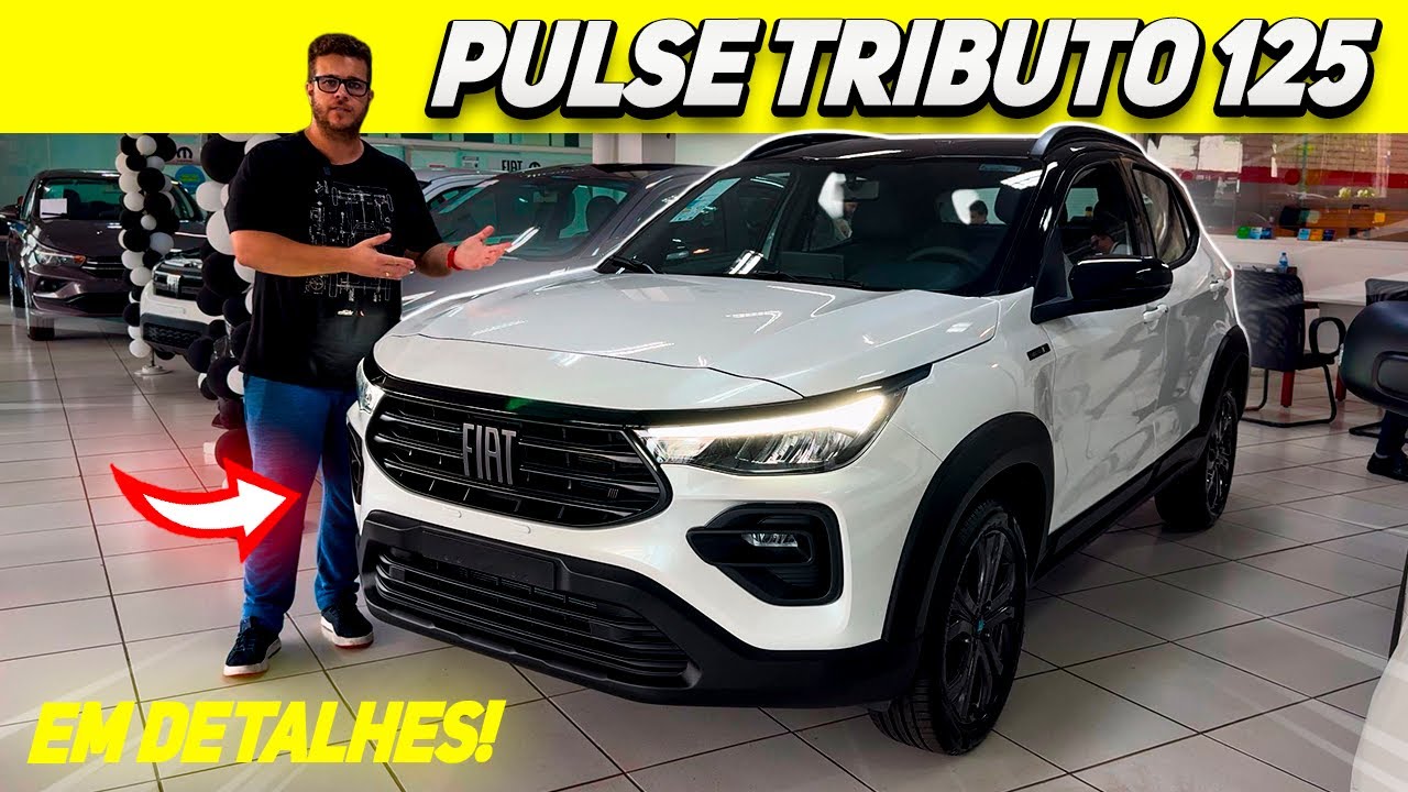 AVALIAÇÃO FIAT PULSE TRIBUTO 125 - VALE A PENA?