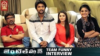 Nani, Surabhi and Nivetha Thomas Funny Interview | Nani Gentleman Movie Success Tour video