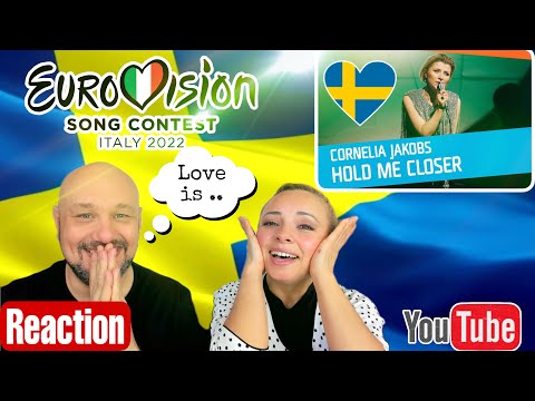 🇮🇹Italian And Colombian🇨🇴 REACTION: Sweden Eurovision 2022 🇸🇪 [Cornelia Jakobs, "Hold Me Closer"]