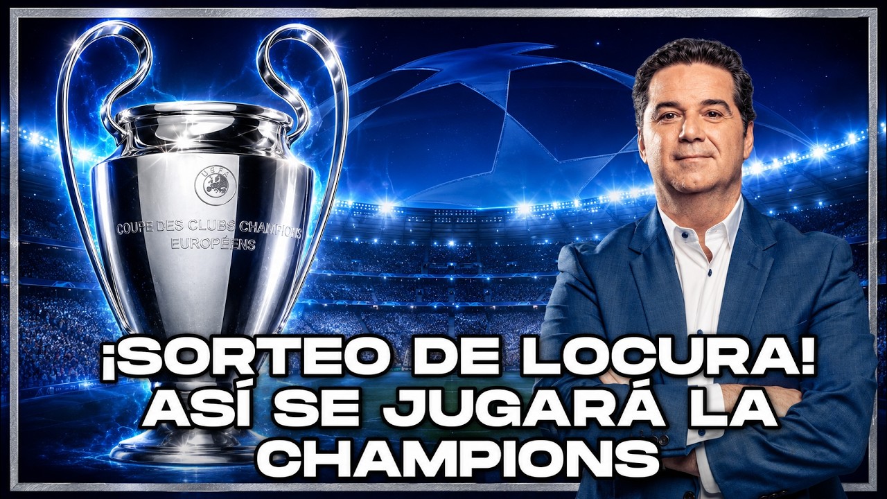 ¡Así quedó el SORTEO de Champions! Gran reto para el Barcelona y PSG, Madrid respira | Andrés Agulla