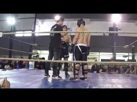 Dylan Guerrero. Primer pelea de kick. DTKA