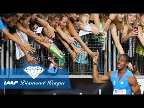 Yohan Blake runs fastest ever 100m in the Diamond League with 9.69 in Lausanne in 2012 - Flashback