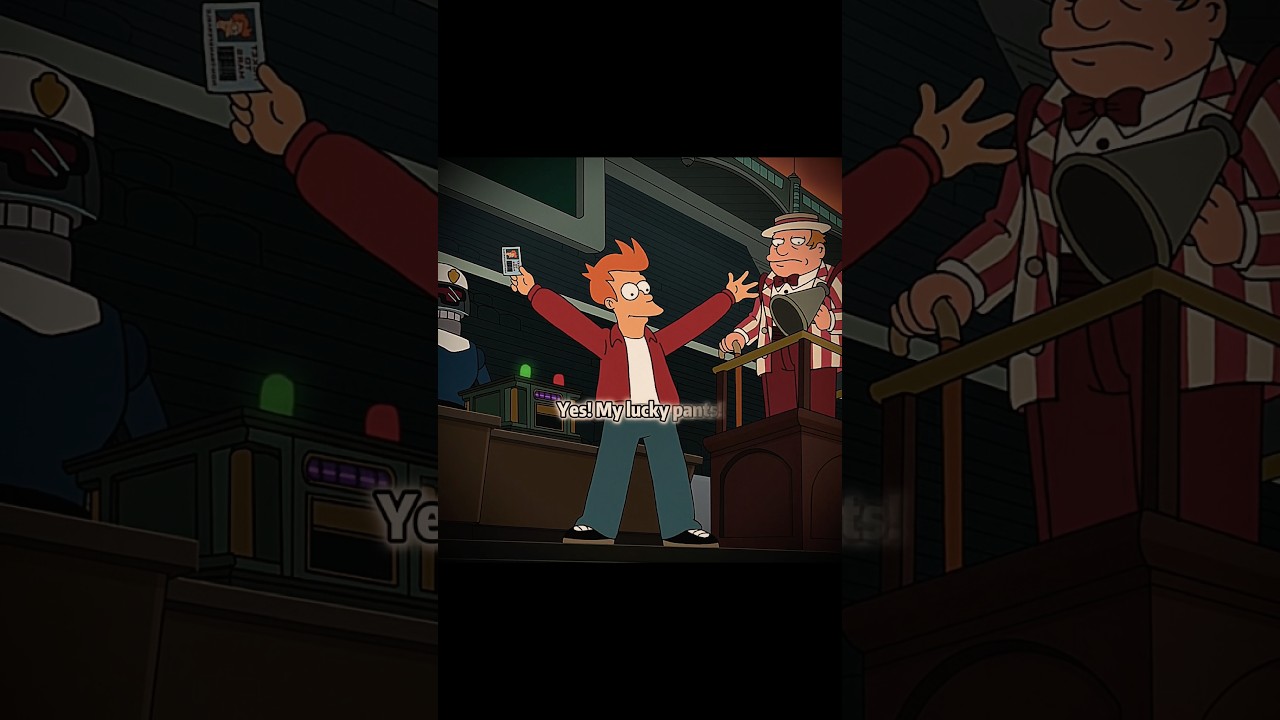 The fry chosen by the machine #futurama #funny #shorts