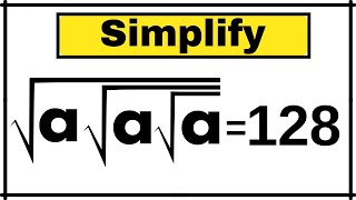 Germany | Nice Square Root Algebra Problem | Olympiad Math