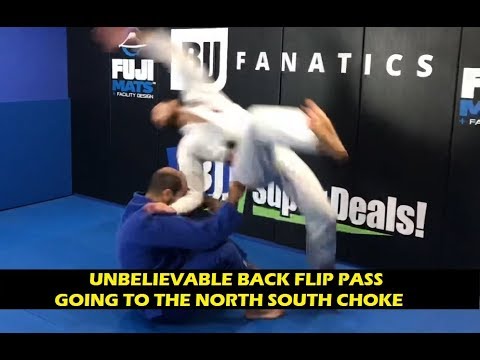 Le Back Flip Pass de Renato Canuto pour arriver en nord/sud