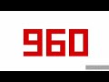 Challenge Countdown From 1000 Version 11
