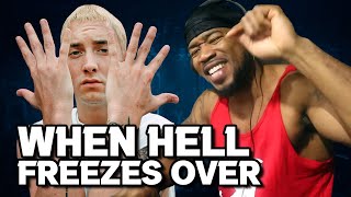 THROWBACK THURSDAY - EMINEM - WHEN HELL FREEZES OVER - REACTION!!