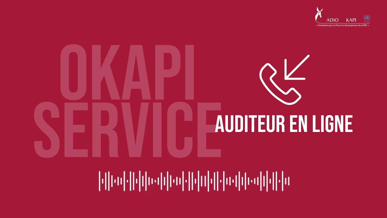 🟥 DIRECT | Okapi Service : Nouveau permis de conduire biométrique .